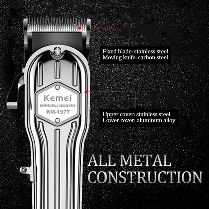 Kemei Shortcut Hair Clippers Self-Haircut Kit for Men