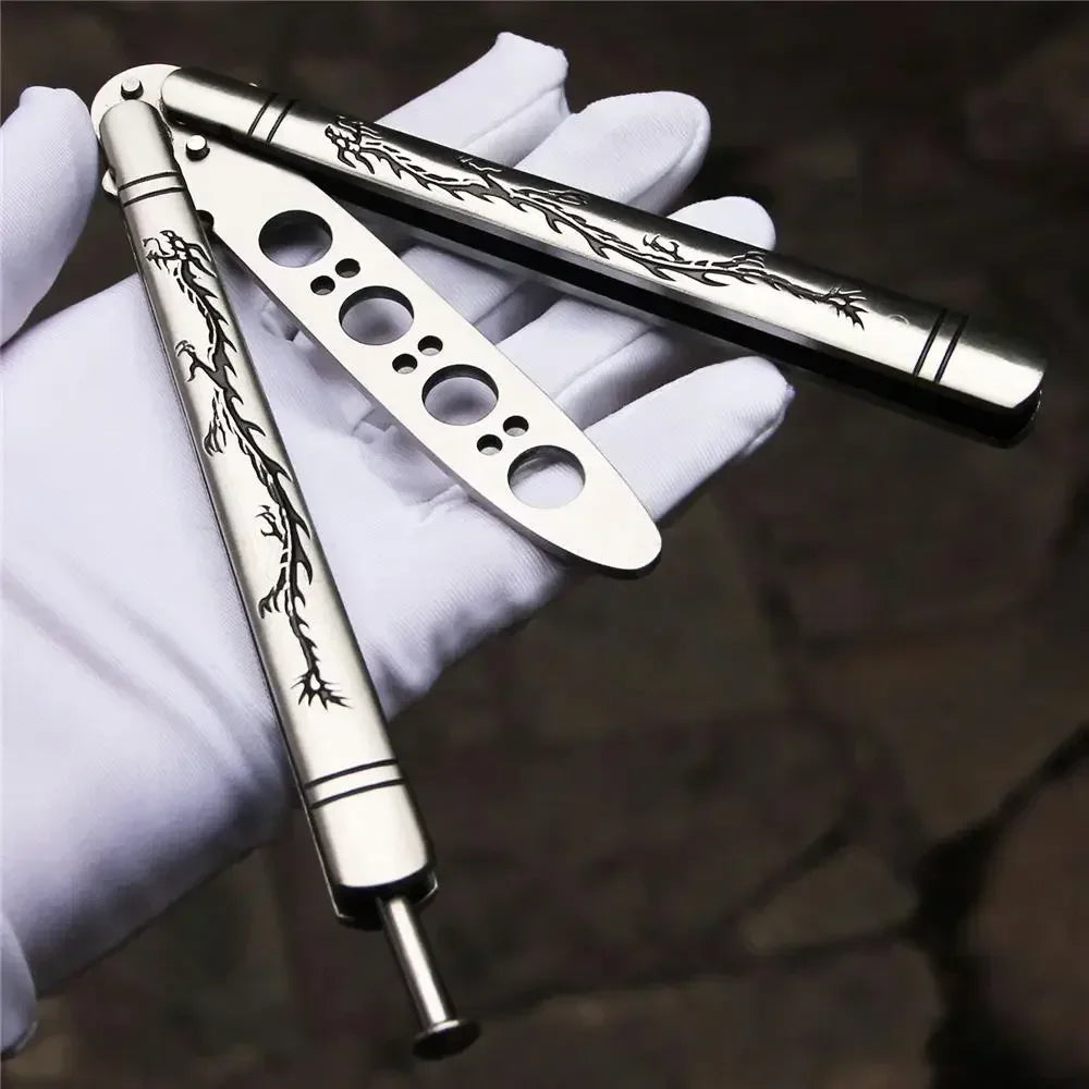 Outdoor Training Butterfly Trainer  Stainless Steel Combs