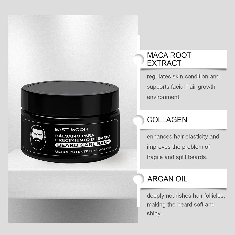 100g Beard Growth Balm Ultra Potent Beard Stimulating Balm