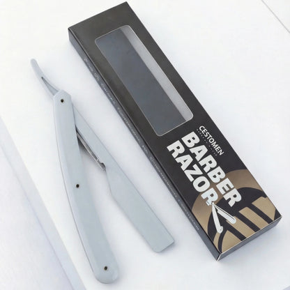 1Pc New Pro Slide Out Straight Razors Beard Shaving