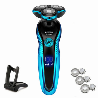 ZOZEN Electric Razor Electric Shaver Washable Rechargeable Clipper