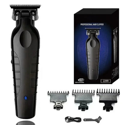 2299 Barber Cordless Hair Trimmer 0mm Zero Gapped Clipper