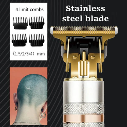 Kemei 762 metal hair trimmer for men professional beard clipper