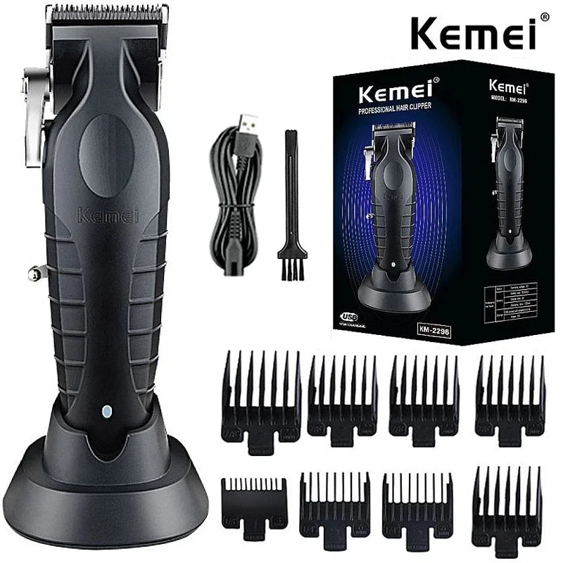 Kemei Professional Hair Clipper For Men Adjustable Hair Trimmer