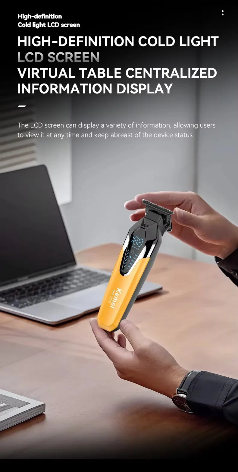 Kemei Hair Trimmers Electric Clippers Professional Hair Trimmers KM-1572