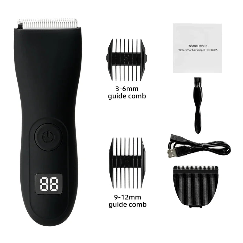 Mens Body Hair Trimmer and Women Lady Shaver Hair Removal Bikini Trimmer