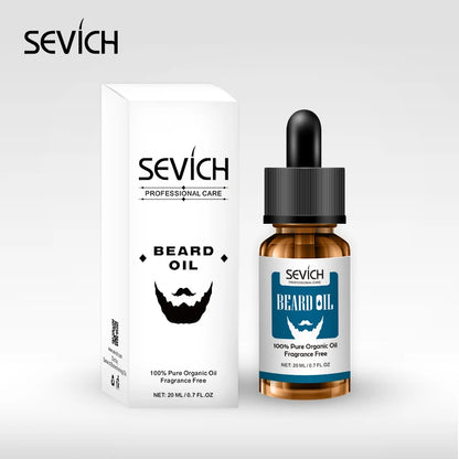 Sevich Men's Beard Growth Oil Care Products Beard Dyeing Cream Kit