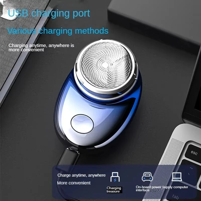 Electric Shaver Waterproof Mini Charging Portable Shaver