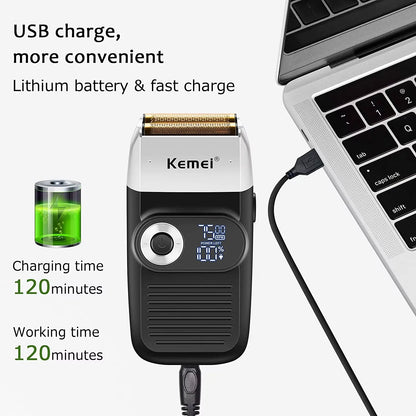 Kemei Original Electric Shaver for Men KM-2026 KM-2027