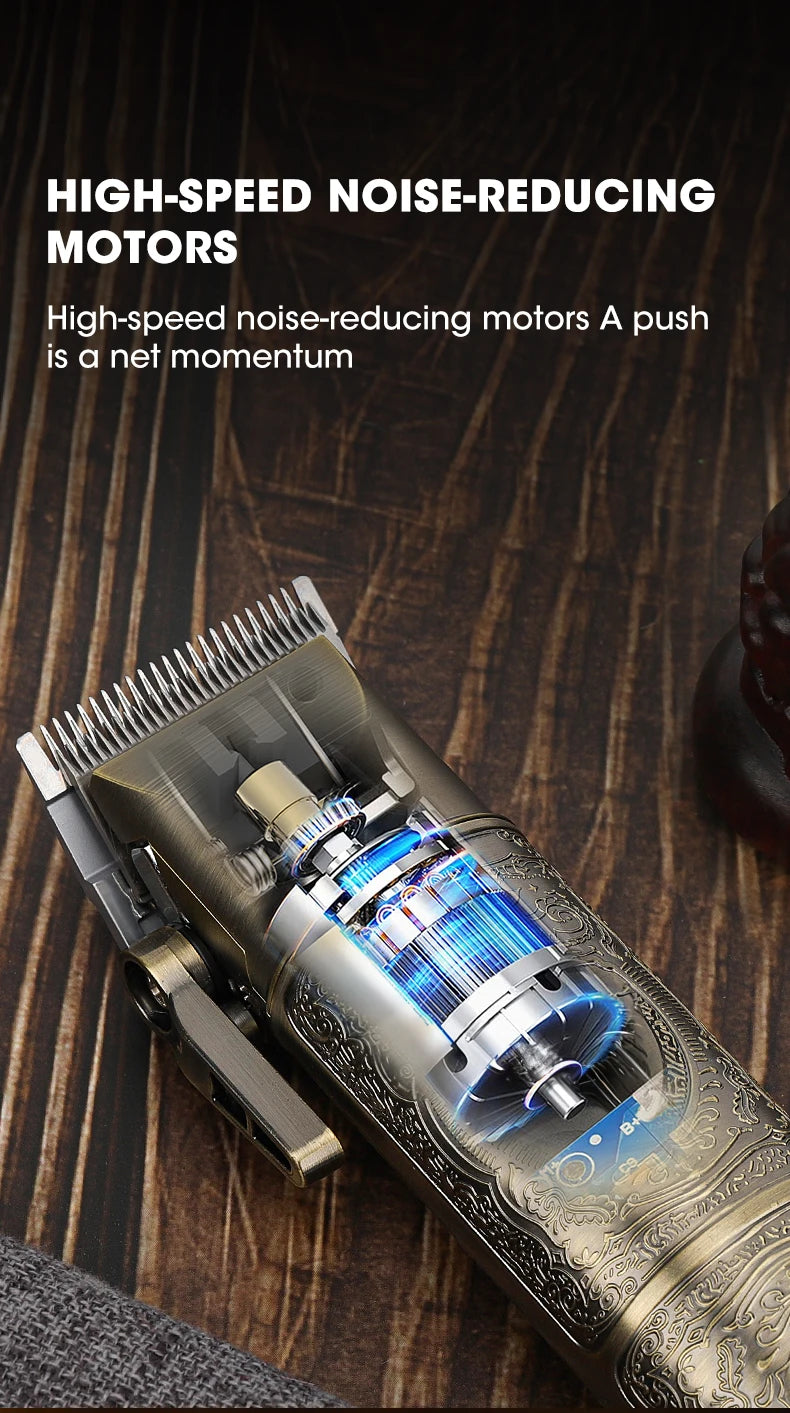 RESUXI XHJ-188 8500 RPM Professional Hair Clipper Electric Shaver