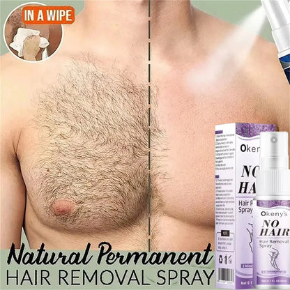 2 Minutes Painless Fast Hair Removal Spray