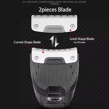 Kemei Self-Haircut Electric Beard Hair Trimmer For Men Grooming