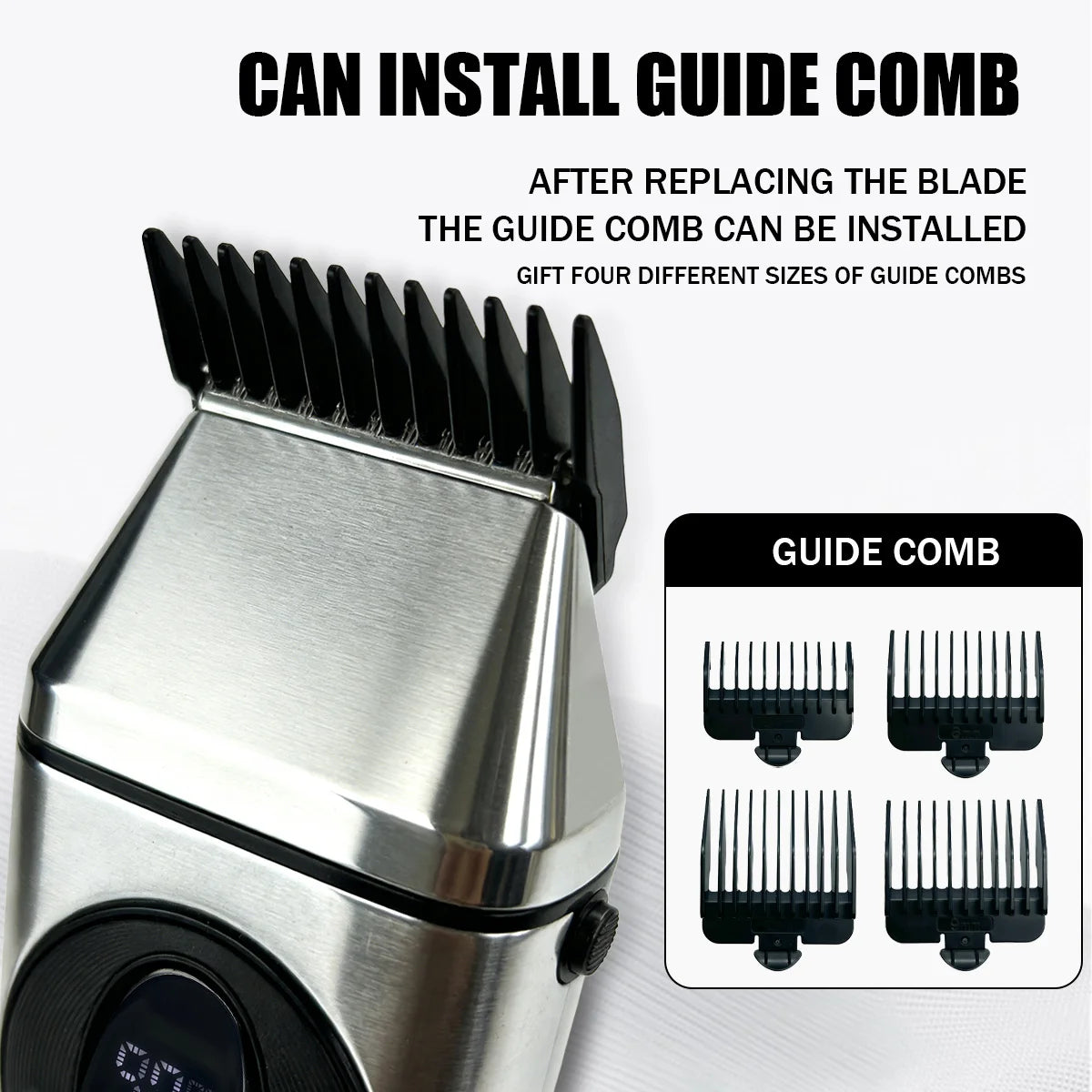 Kemei Beard Trimmer Professional IPX7 2 IN 1 KM-397