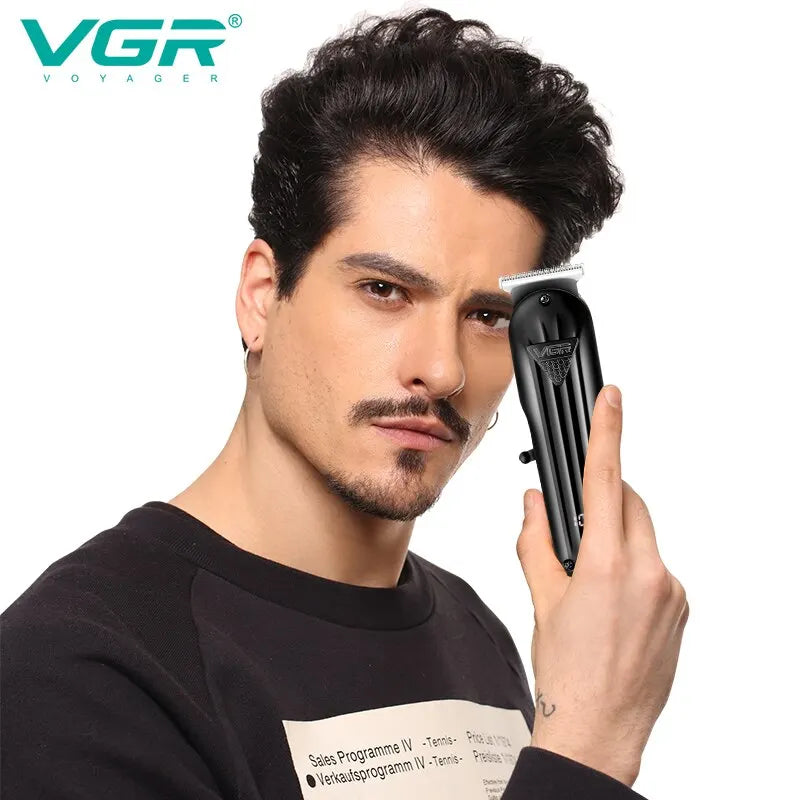 VGR Hair Trimmer Professional Hair Clipper Electric T-Blade Hair Cutting V-982