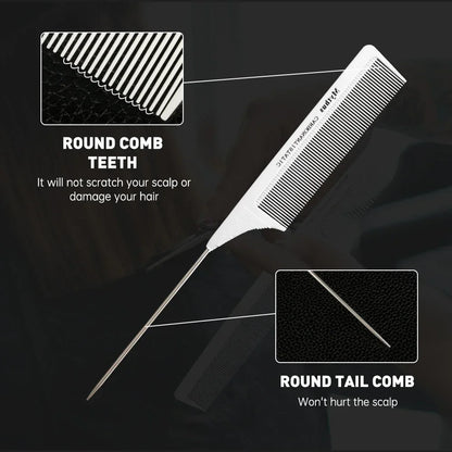 Professional Barber Haircut Hairdressing Styling Comb Sets