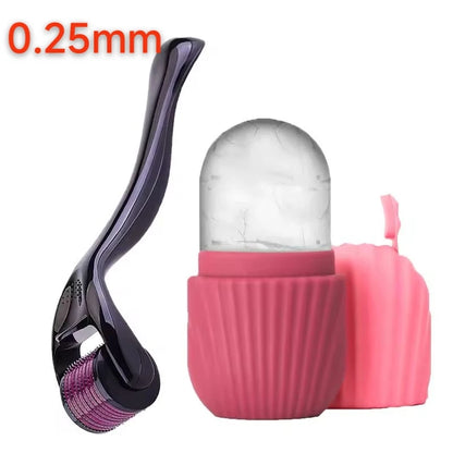 Ice Facial Roller Tool Skin Care Beauty Two-Piece Set Suitable
