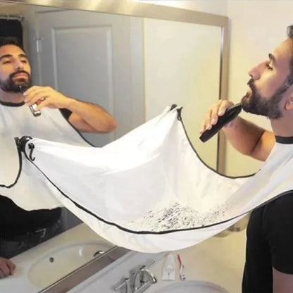 Men's shaving edge wrapped apron Add cloth bag