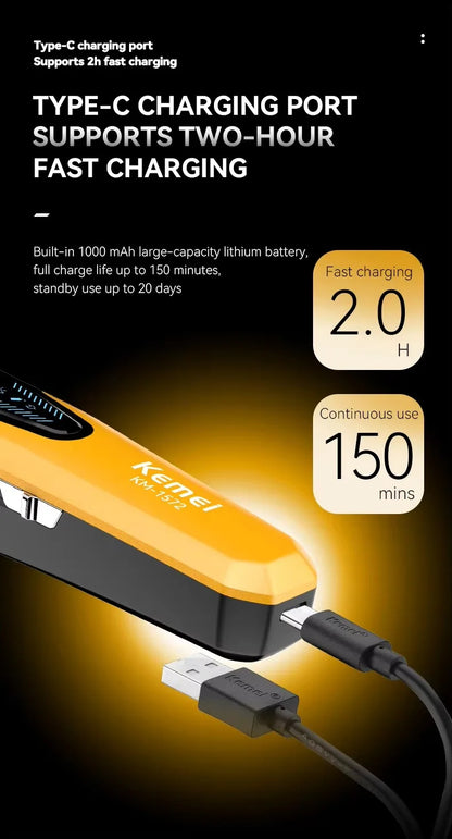 Kemei Hair Trimmers Electric Clippers Professional Hair Trimmers KM-1572