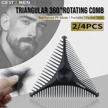 New Triangular Pocket Rotating Combs Fidge