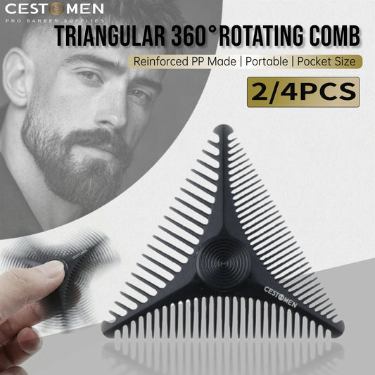 New Triangular Pocket Rotating Combs Fidge