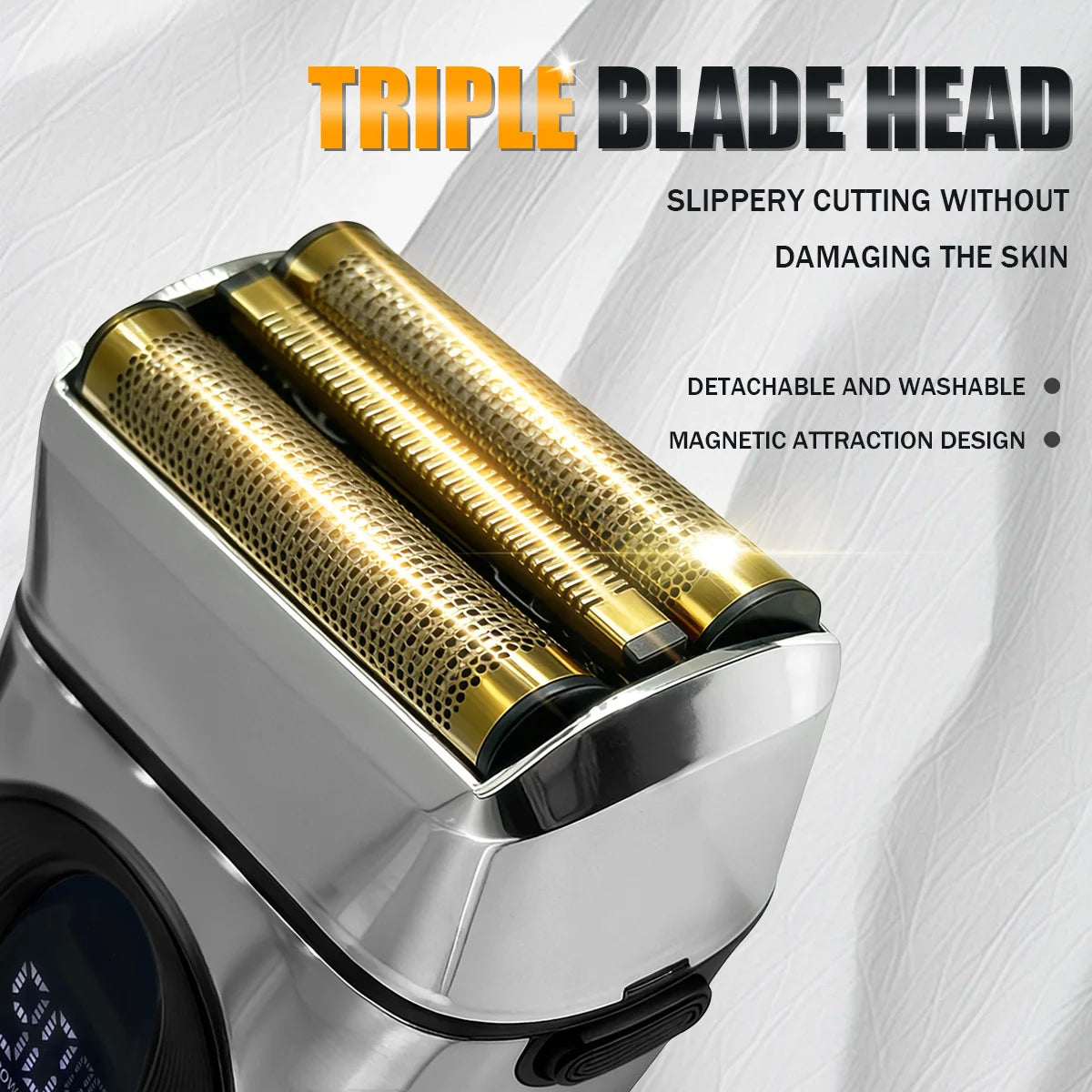 Kemei Beard Trimmer Professional IPX7 2 IN 1 KM-397