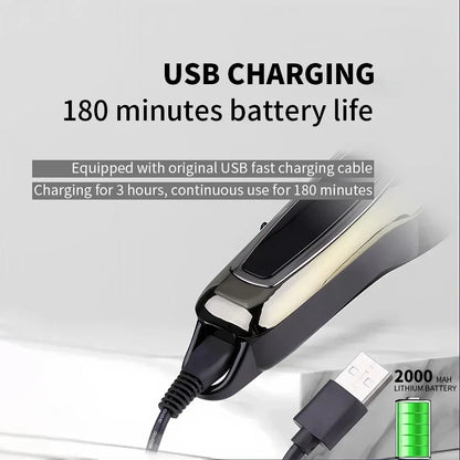 Kemei USB Rechargeable Electric Hair Clipper KM-PG1990A