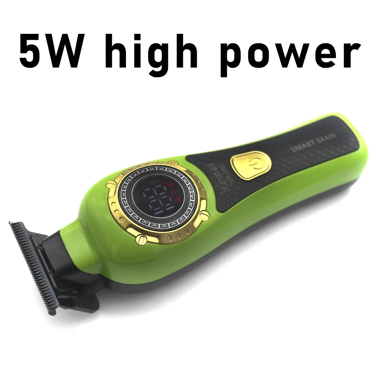 Kemei KM-999 Hair Trimmer for Men DLC T-Blade Zero Gapped