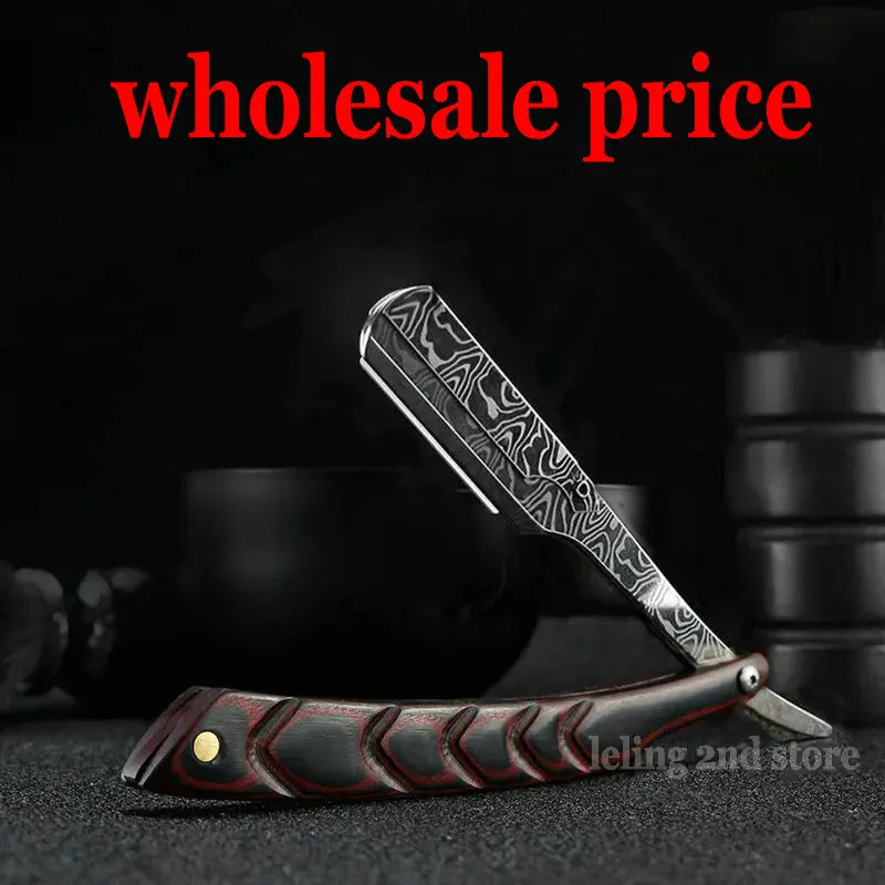 Wooden trimmer manual shaver professional straight edge