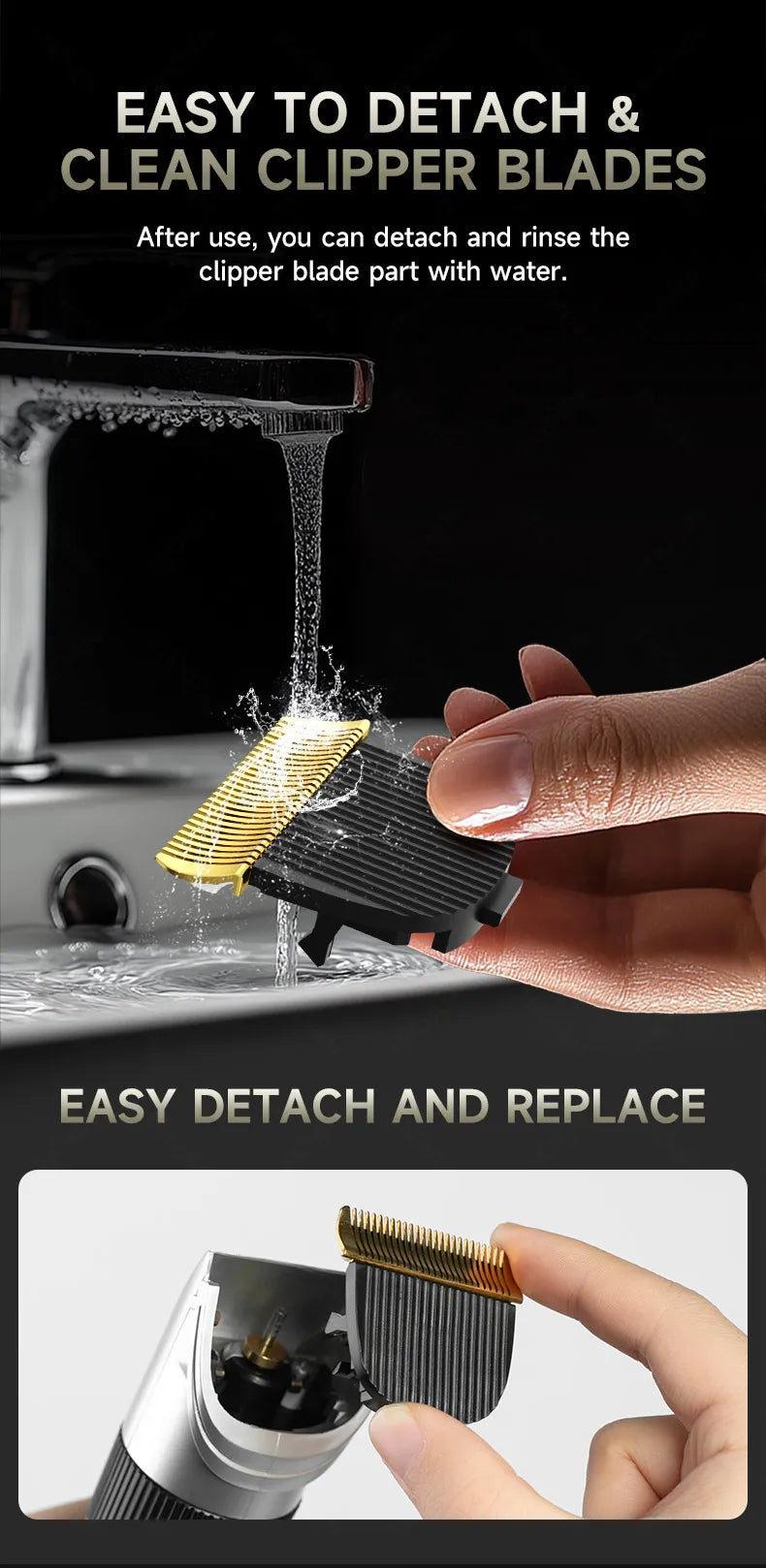 ENCHEN Sharp R Professional Cordless Hair Clipper Ultra Power