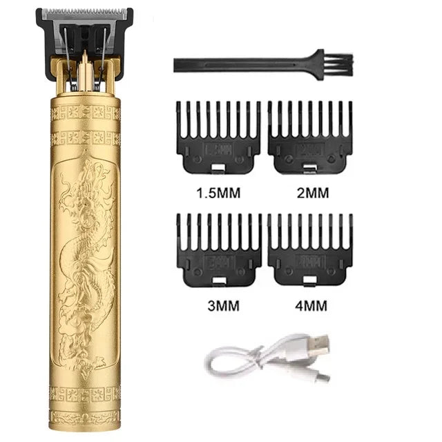 Electric Rechargeable Vintage T9 Man Shaver Trimmer