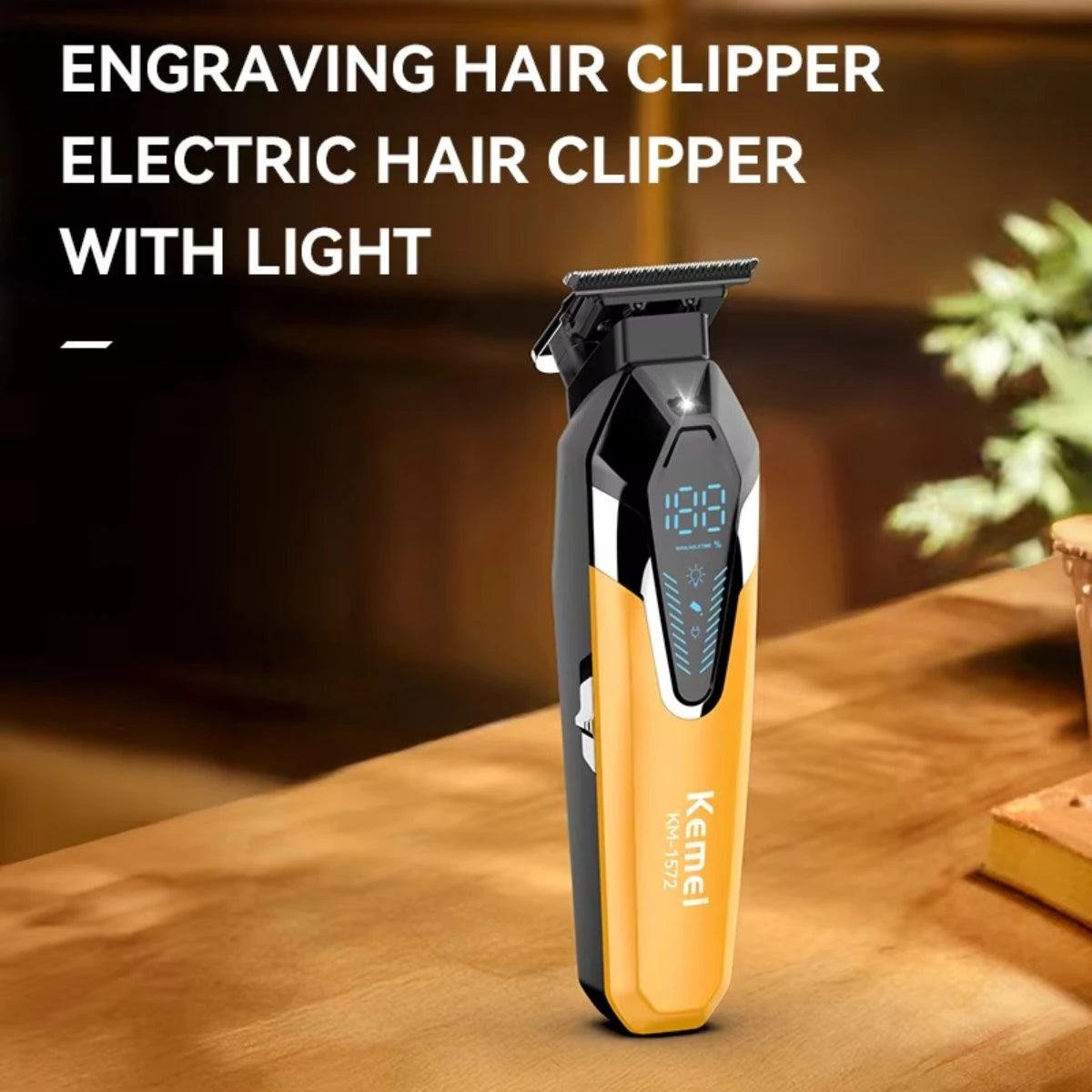 Kemei Hair Trimmers Electric Clippers Professional Hair Trimmers KM-1572
