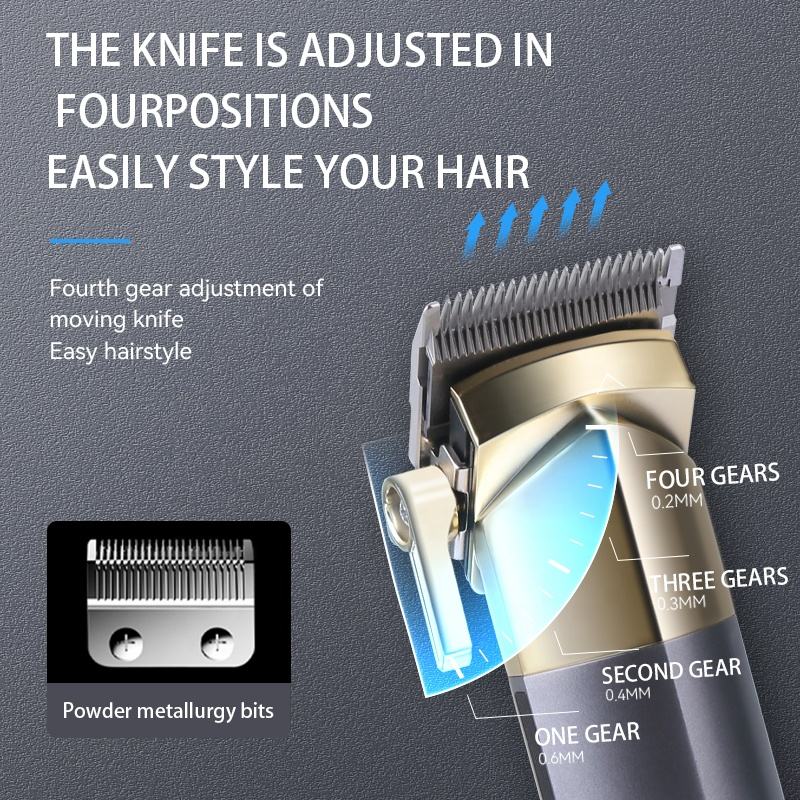 Original Kemei Professional Hair Clipper Barber Hair Trimmer For Men