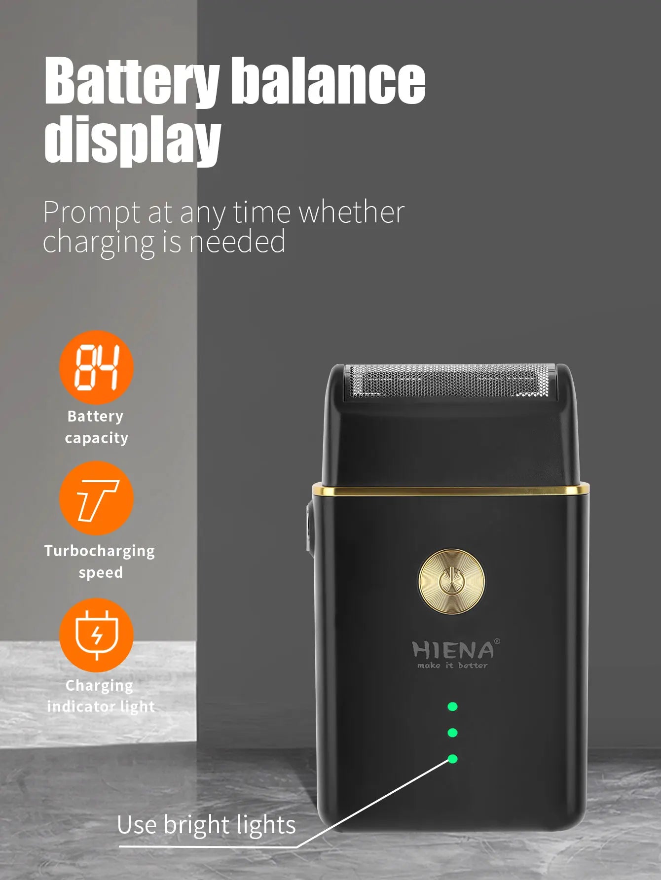 hiena 212 Professional Hair Cutter Mans Hair Clipper Set