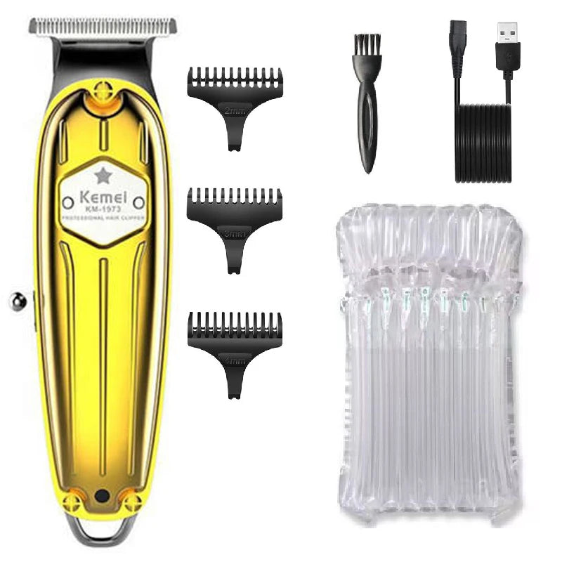 Kemei 1973 Pro Full Metal Hair Trimmer Professional Beard Trimmer