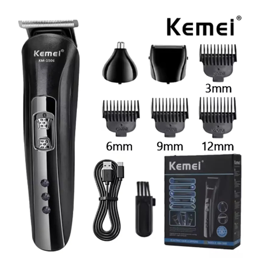 Kemei KM-1506 3 in 1 Electric Shaver Hair cutting trimmer