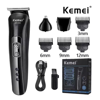 Kemei KM-1506 3 in 1 Electric Shaver Hair cutting trimmer