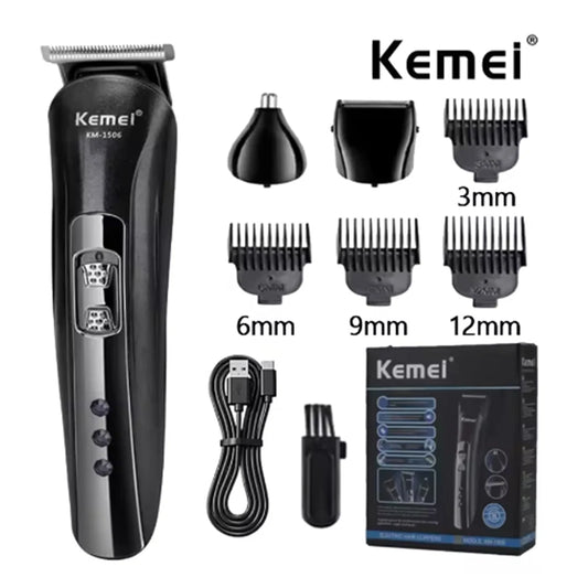 Kemei KM-1506 3 in 1 Electric Shaver Hair cutting trimmer
