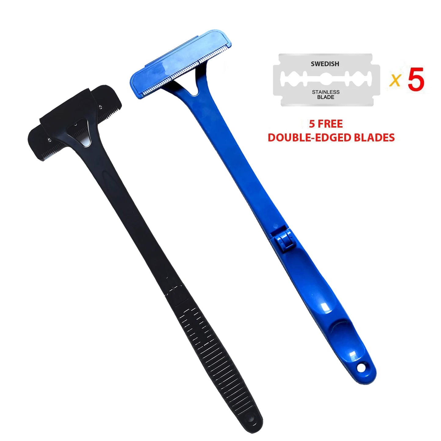 New Men Back Shaver Hair Body Shaver Long Handle Foldable Trimmer