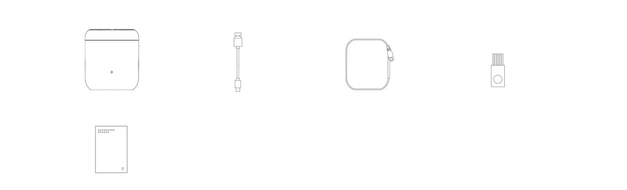 XIAOMI MIJIA S200 Electric Shaver For Men,IPX7 Shaver