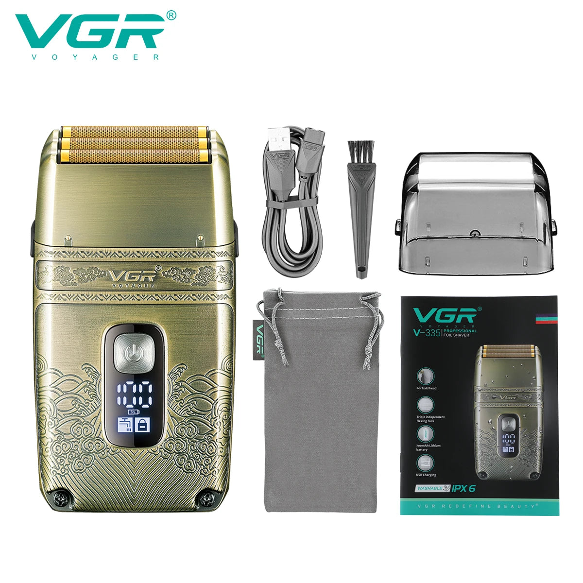 VGR Shaver Professional Electric Razor Shaving Machine