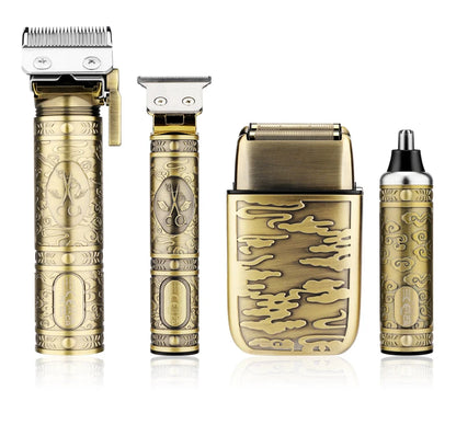 Resuxi 740 All Metal Hair Clippers Ears Nose Hair Trimmer