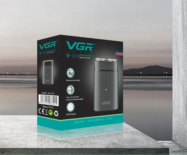 VGR V-341 Men's Shaver Convenient Home Mini Shaver Device
