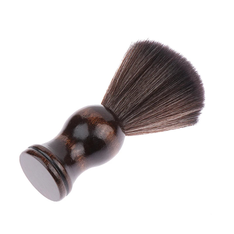 Soft Nylon Shaving Brush Portable Soft Beard Brush