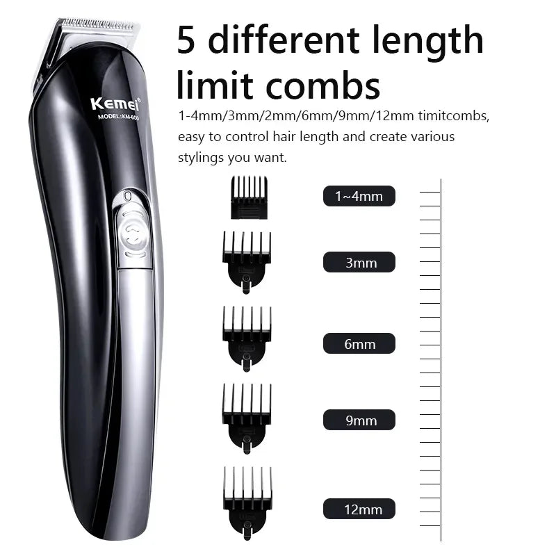 Kemei Electric Hair Clipper Shave Razor Machine Beard trimmer
