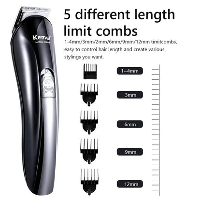 Kemei Electric Hair Clipper Shave Razor Machine Beard trimmer