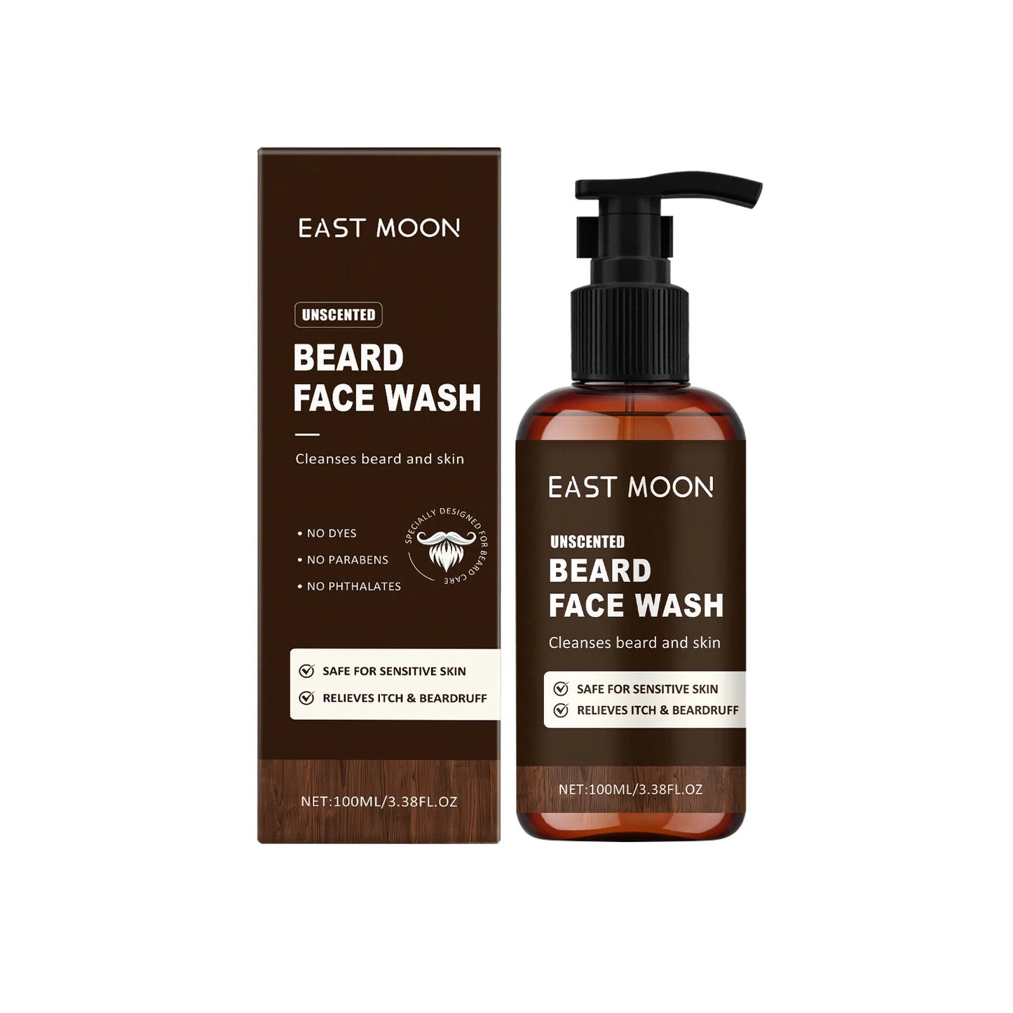 Premium Beard Shampoo Soften Rough Beard Wash