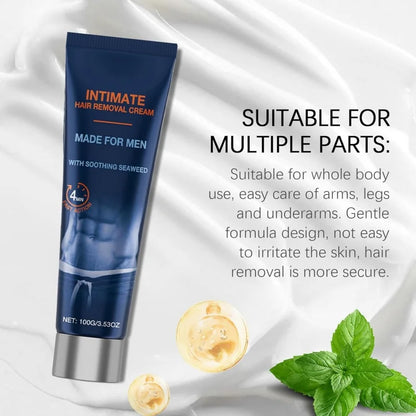 Avocado Man Hair Removal Cream Intimate Areas Hair Remover