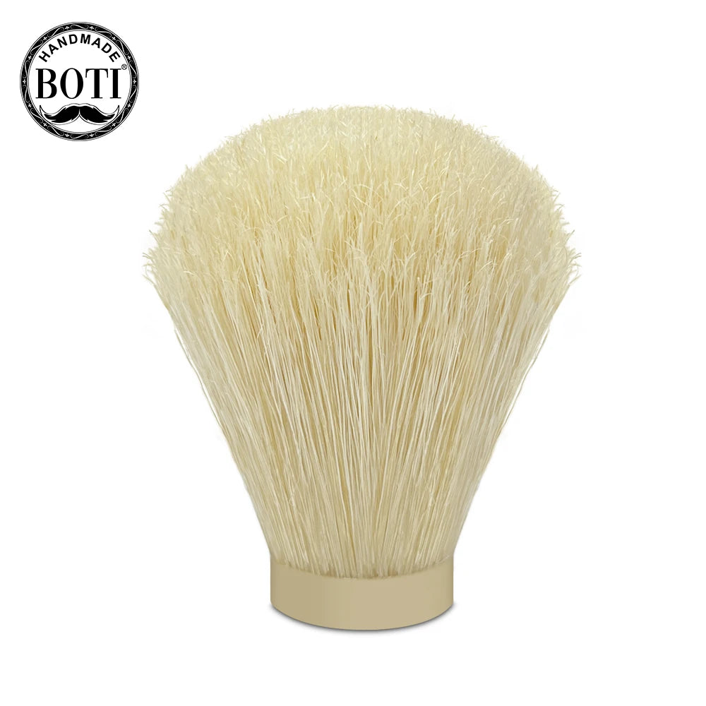 Boti White Boar Bristle Bulb Knot Barbershop Beard Care