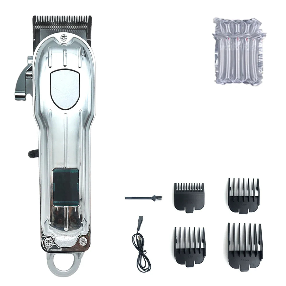 Professional Hair Clipper for Men 10W High Power LED Display