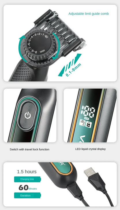 VGR Shaver Professional Shaving Machine Beard Shaver V-360